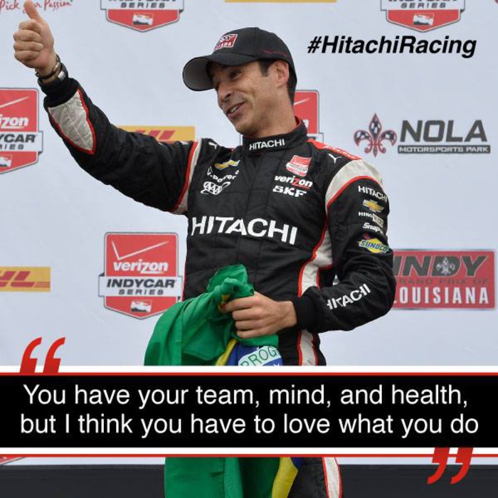 Hitachi è sponsor del Team Penske di Formula Indy!