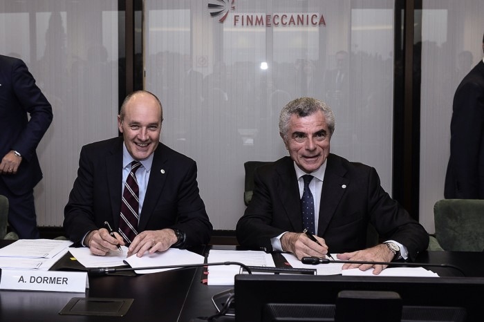 Hitachi e Finmeccanica partner