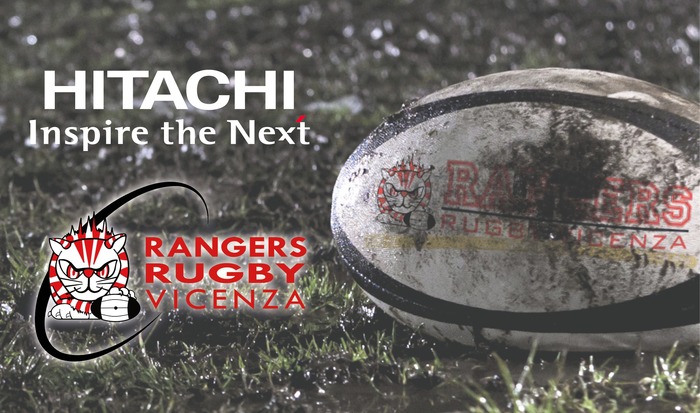 Hitachi è sponsor di Ranger Rugby Vicenza!